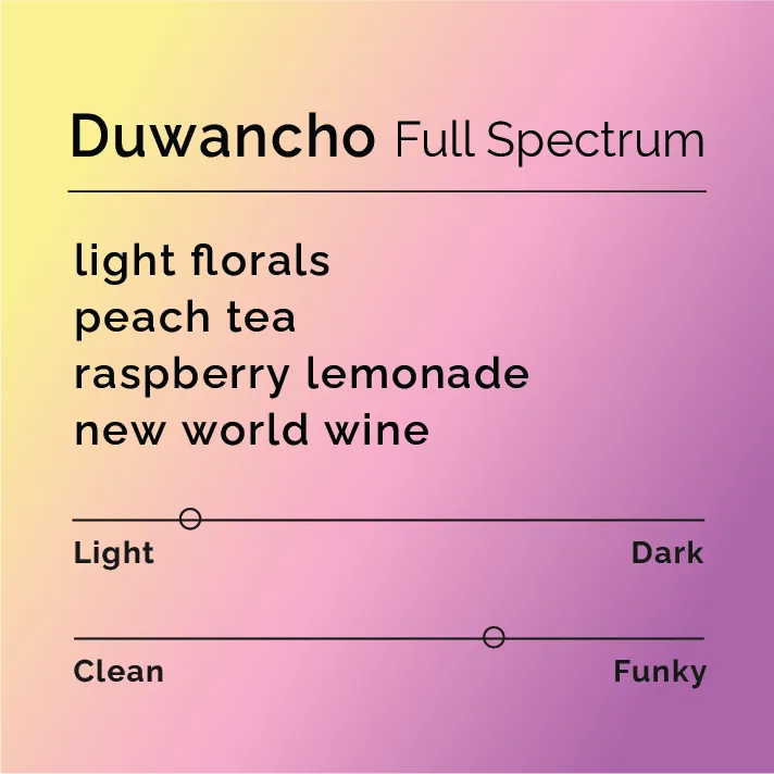 Duwancho - Full Spectrum — product reference supplied with the Black & White Coffee Roasters listing.
