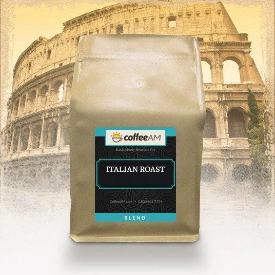 Italian Roast Blend — CoffeeAM listing image.