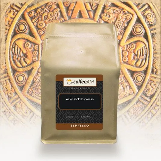 Aztec Gold Espresso — CoffeeAM listing image.