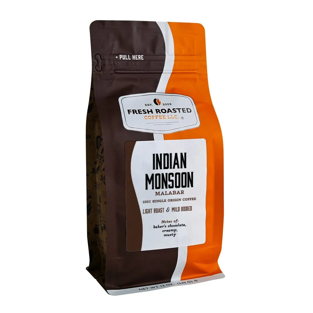 Indian Monsoon Malabar — product reference supplied with the Fresh Roasted Coffee listing.