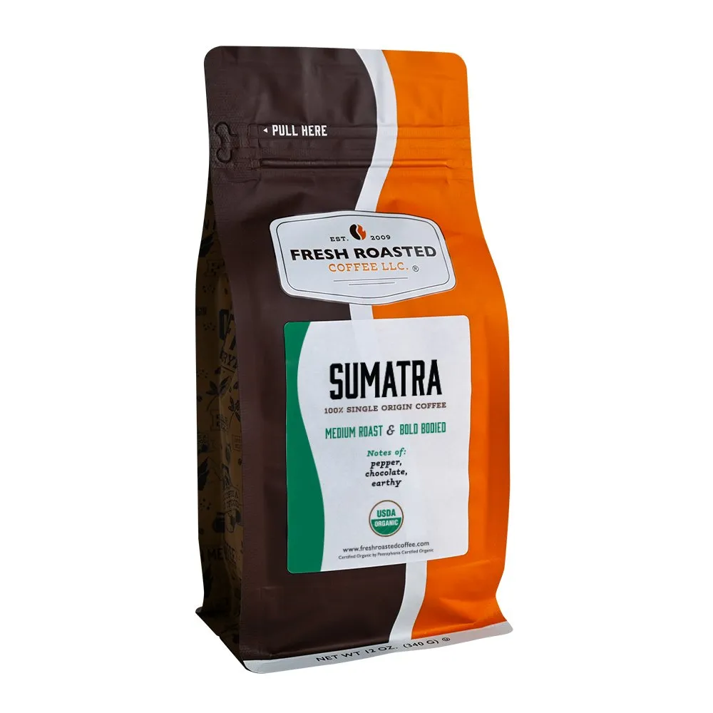 Organic Sumatra — product reference supplied with the Fresh Roasted Coffee listing.