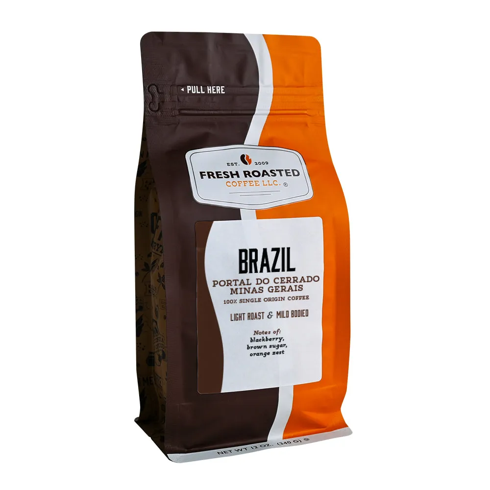 Brazil Minas Gerais — product reference supplied with the Fresh Roasted Coffee listing.