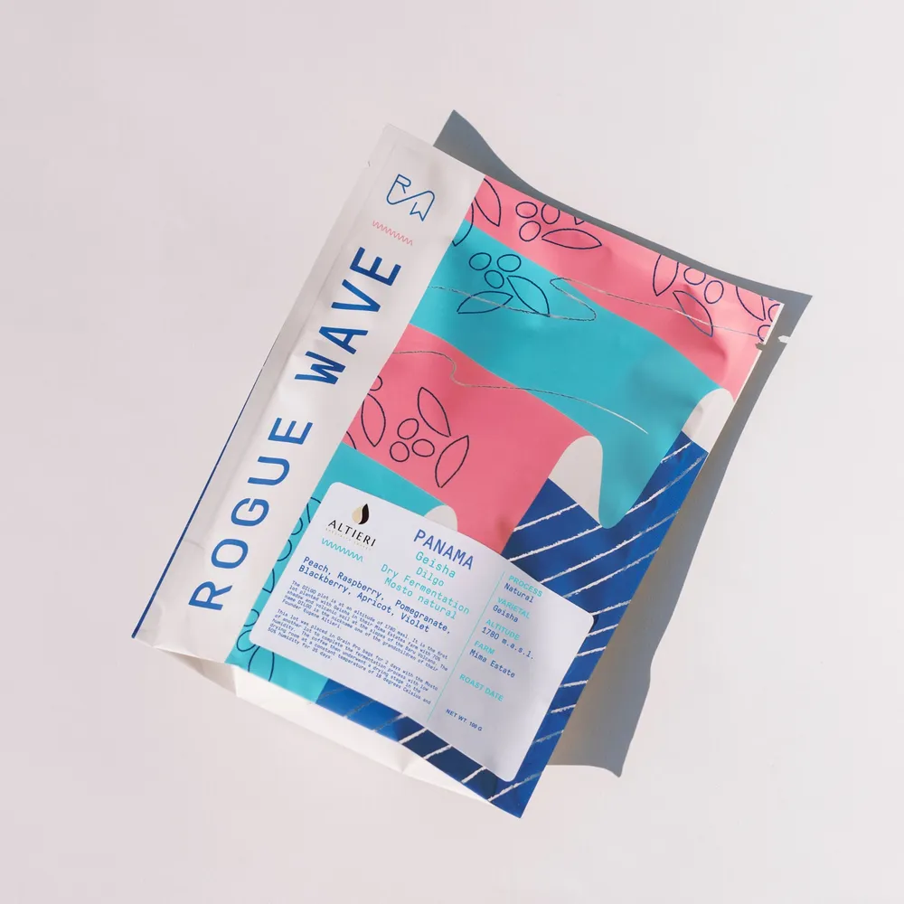 Panama - Altieri Dilgo Geisha | Dry Fermentation Mosto Natural - 100g — product reference supplied with the Rogue Wave Coffee listing.
