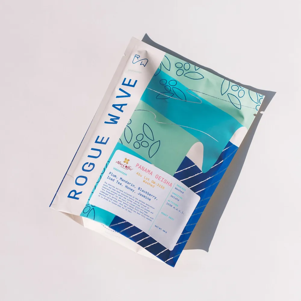 Panama - Abu Geisha GW-3155 | Washed - 100g — product reference supplied with the Rogue Wave Coffee listing.