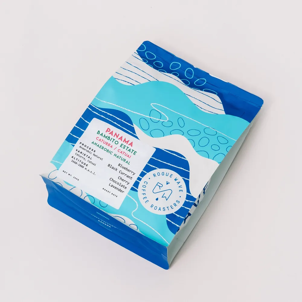 Panama - Bambito Estate Caturra Catuai | Anaerobic Natural — product reference supplied with the Rogue Wave Coffee listing.