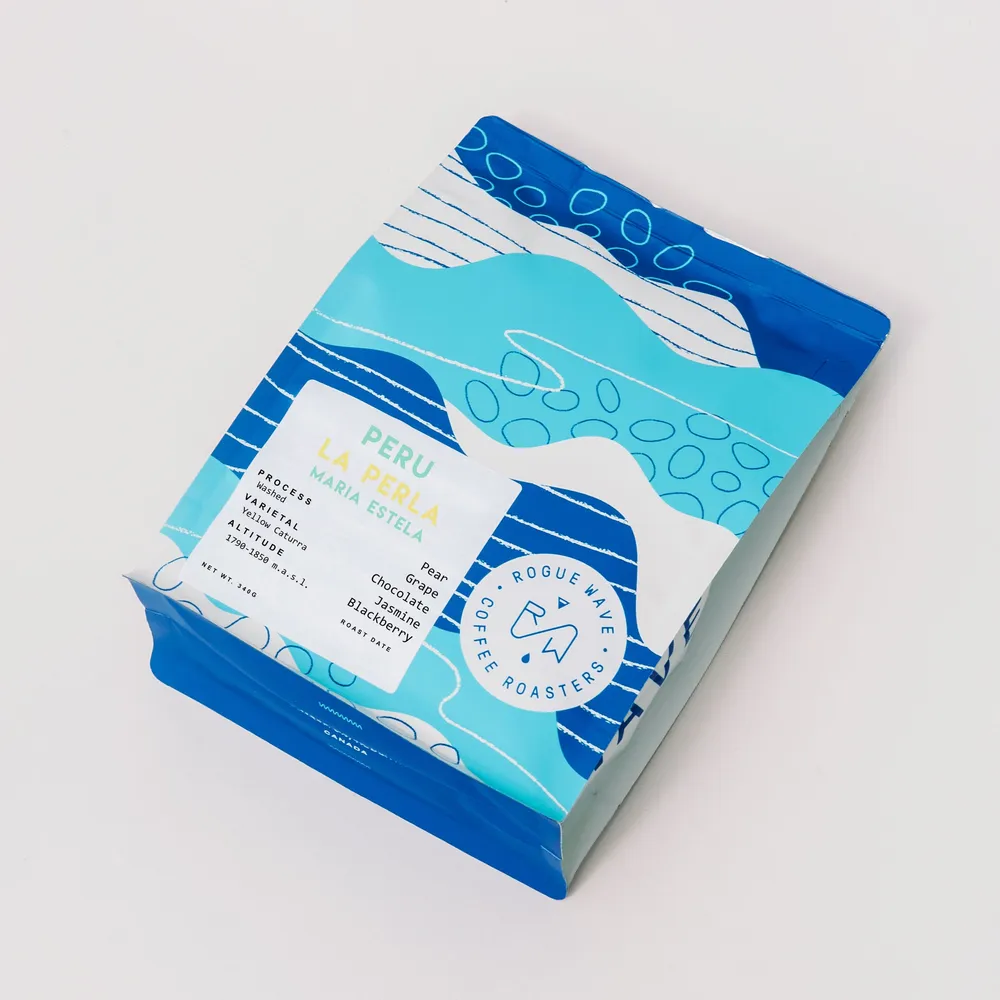 Peru - Maria Estela La Perla Yellow Caturra | Washed — product reference supplied with the Rogue Wave Coffee listing.