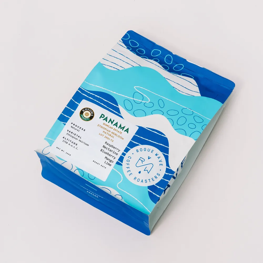 Panama - Kotowa Duncan Estate Ethiopian Heirloom | Natural — product reference supplied with the Rogue Wave Coffee listing.