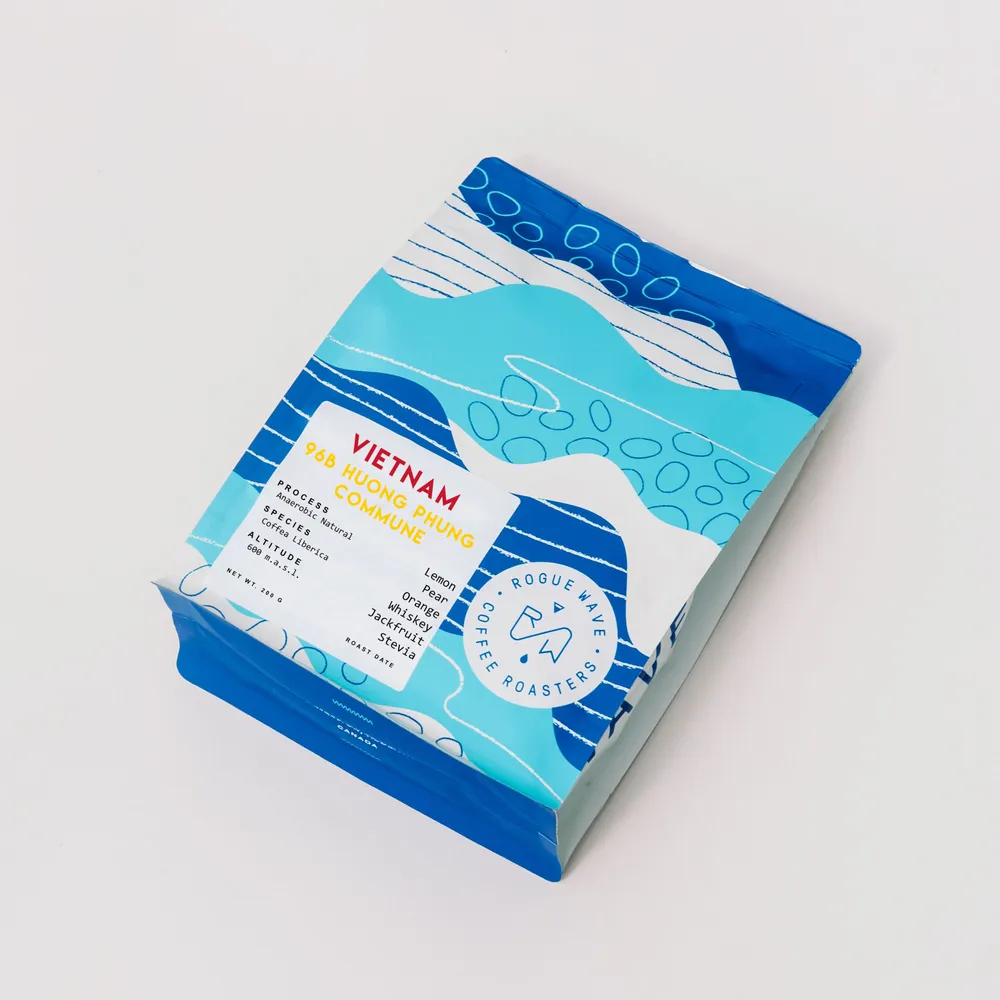 Vietnam - 96B Huong Phung Commune Liberica | Anaerobic Natural — product reference supplied with the Rogue Wave Coffee listing.
