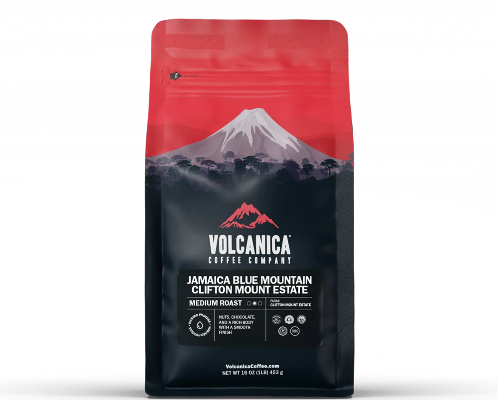 Jamaican Blue Mountain Coffee - Clifton Mount Estate — product reference supplied with the Volcanica Coffee listing.