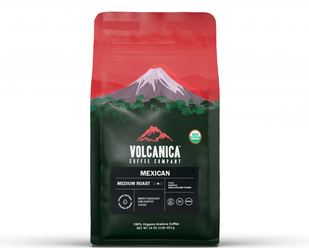 Mexican Coffee - USDA Organic — product reference supplied with the Volcanica Coffee listing.