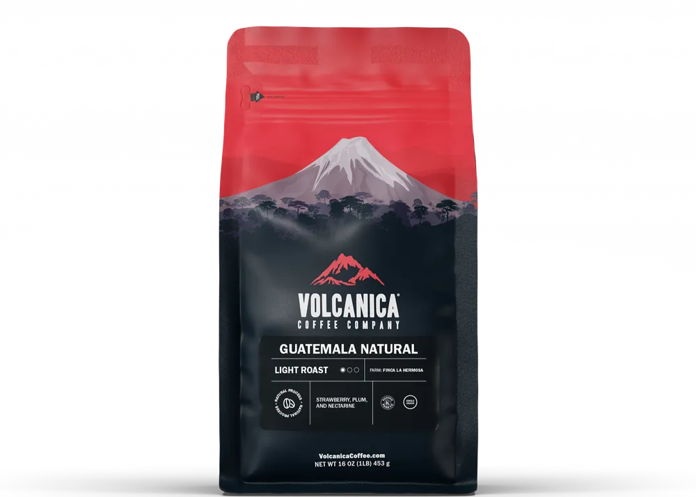 Guatemala Natural Process Coffee — product reference supplied with the Volcanica Coffee listing.