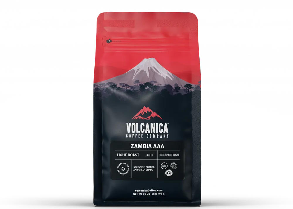 Zambia AAA Coffee — product reference supplied with the Volcanica Coffee listing.