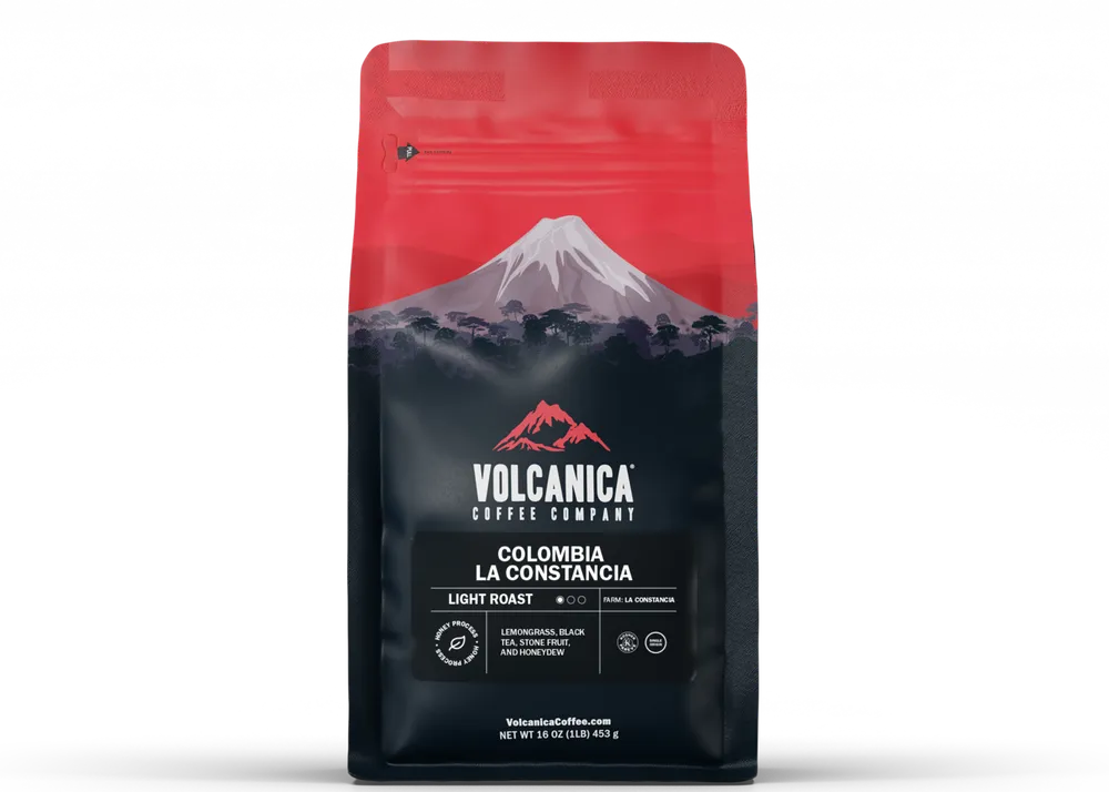 Colombia La Constancia Coffee — product reference supplied with the Volcanica Coffee listing.