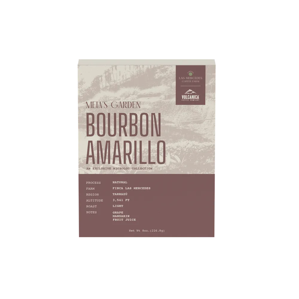 Costa Rica Yellow Bourbon Natural – Finca Las Mercedes — product reference supplied with the Volcanica Coffee listing.